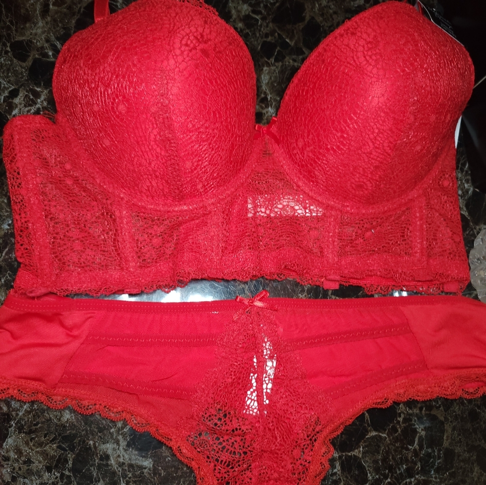 French Affair Red Underwear
